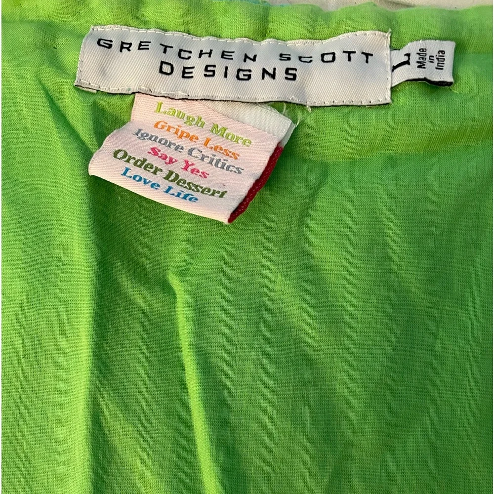 Gretchen Scott Dress with PomPoms size L - Picture 3 of 4